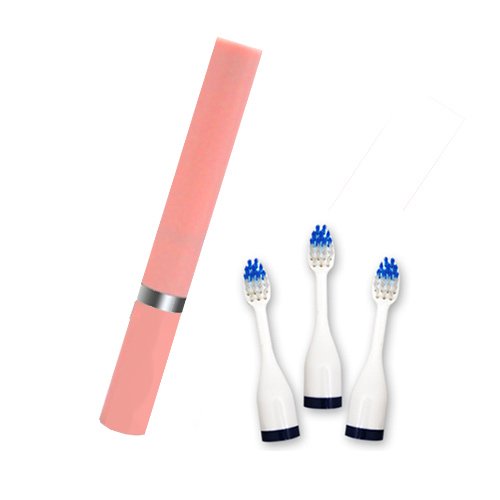 Amazon.co.jp: 電動歯ブラシ STICK SONIC 【ピンク】電動音波歯ブラシ